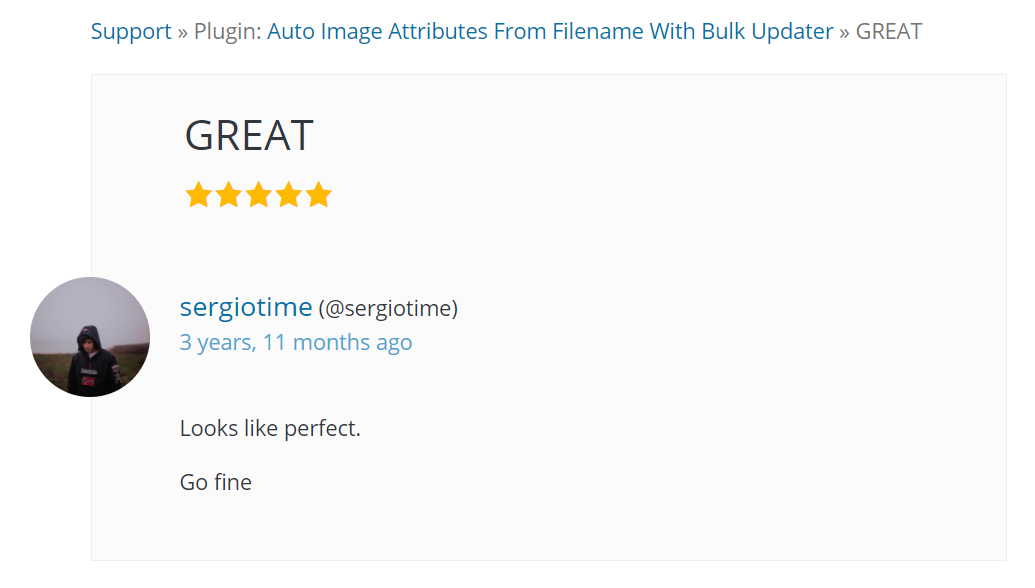 Image Attributes Pro First Review